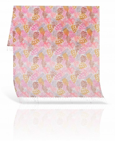 Палантин Женский S20-RAIN.FOR/WH